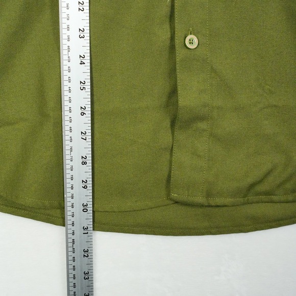 DIXXON Flannel Company The Revolution Olive Green Button Up Shirt Men's Medium - Picture 6 of 8